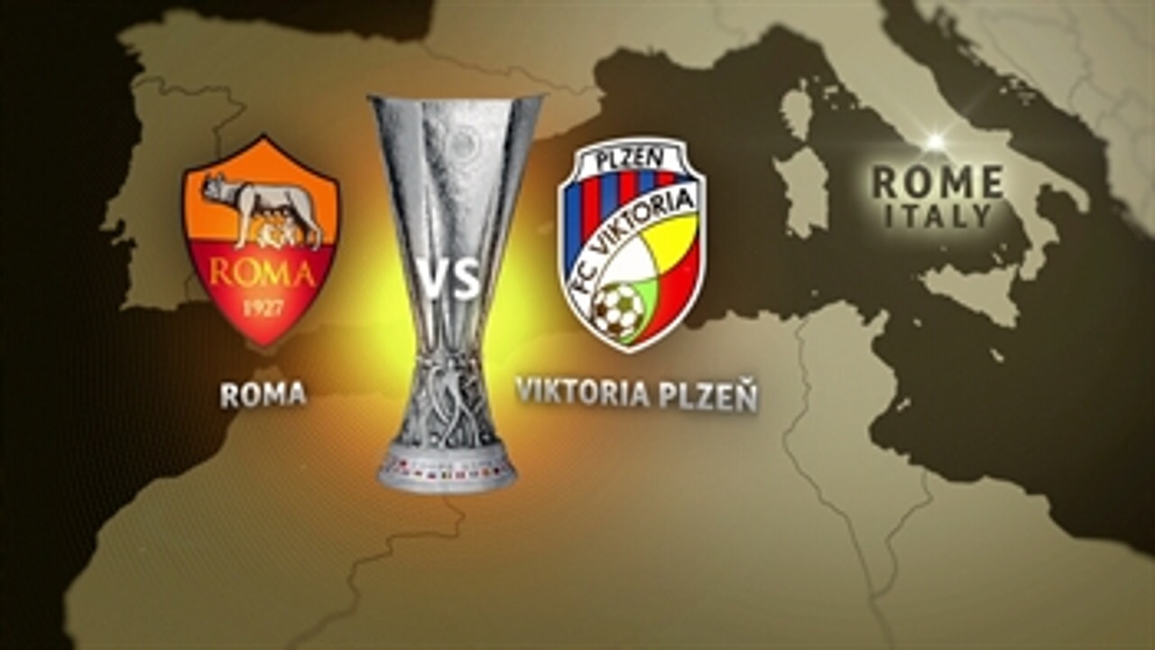 Roma vs. Viktoria Plzen ' 2016-17 UEFA Europa League Highlights