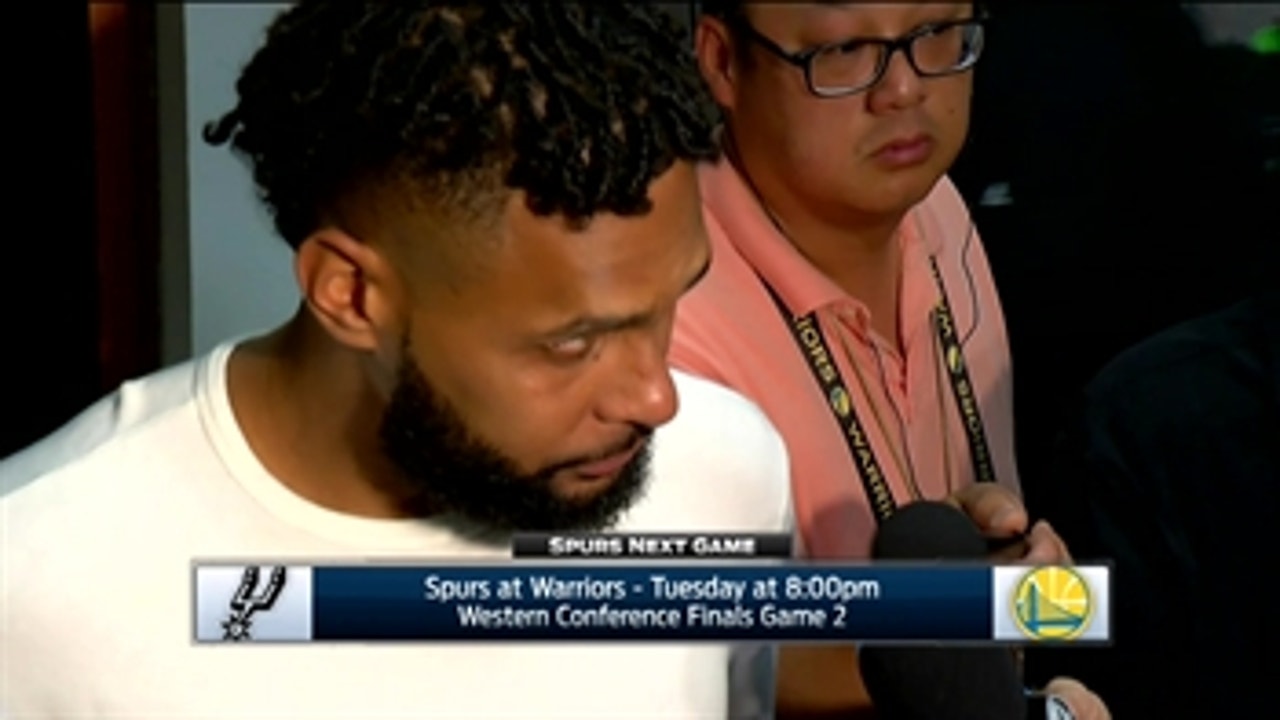 Patty Mills on 'tough loss' in Game 1 against Golden State
