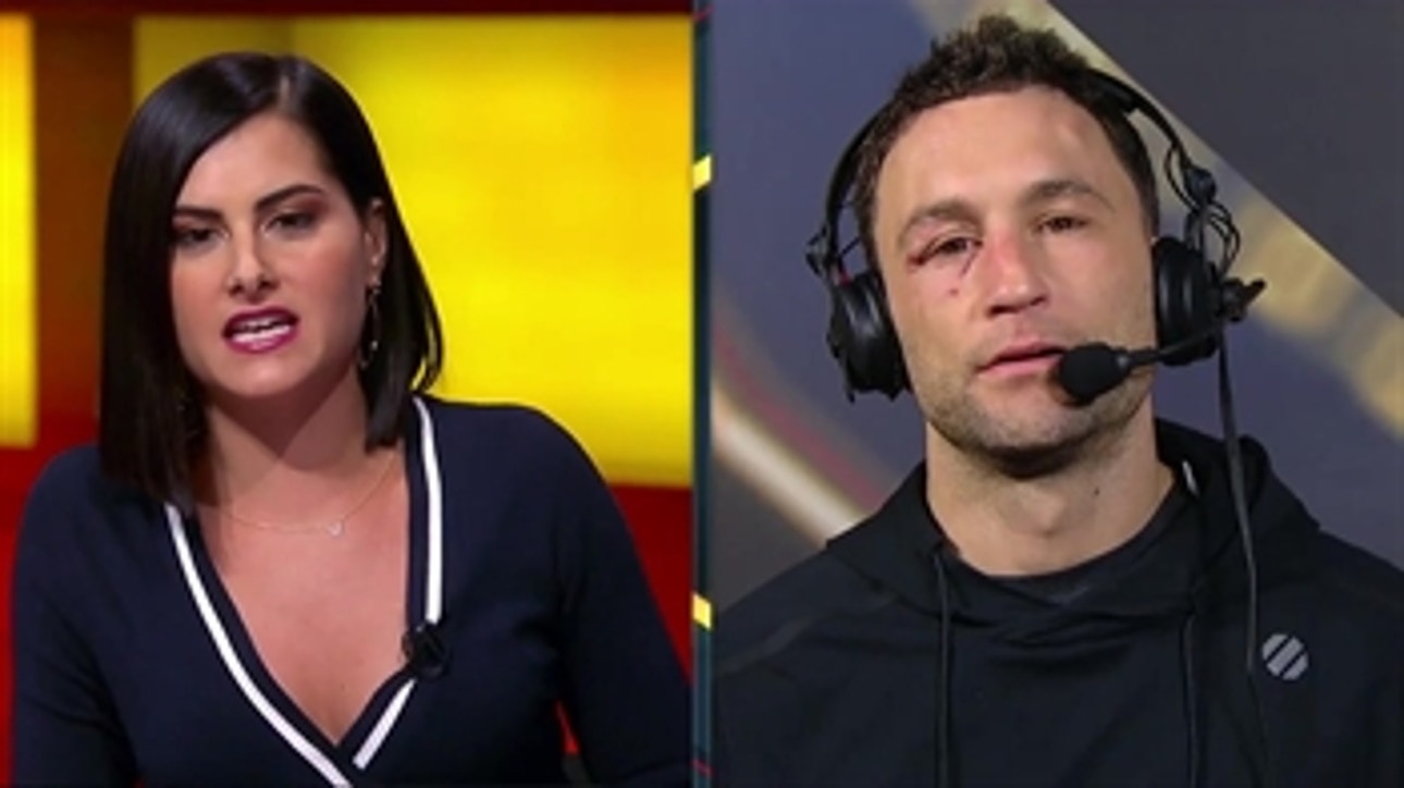 Frankie Edgar talks to the UFC on FOX crew | INTERVIEW | POST-FIGHT | UFC FIGHT NIGHT