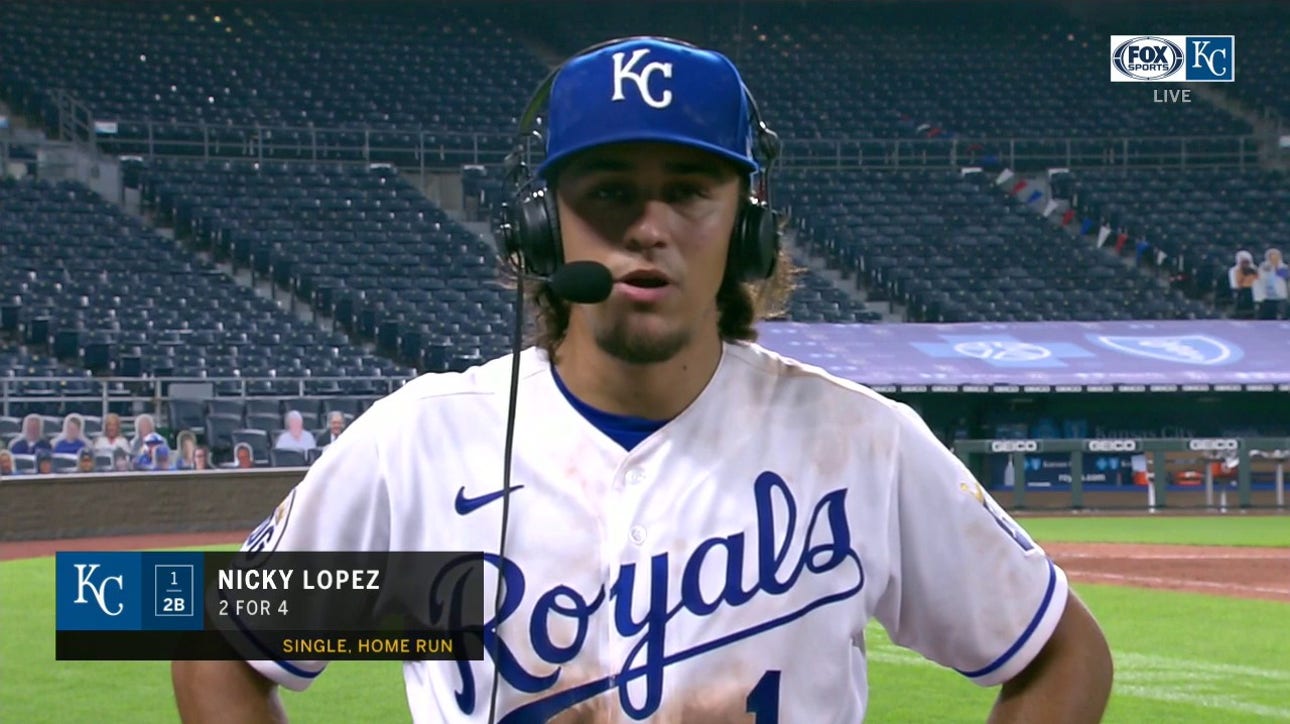 Nicky Lopez says Royals, winners of three straight, have a 'whole new energy'