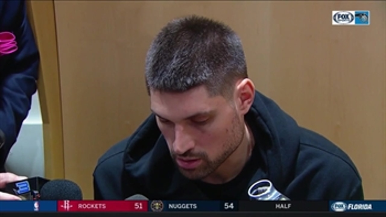 Nikola Vucevic says he will get MRI after loss to Raptors