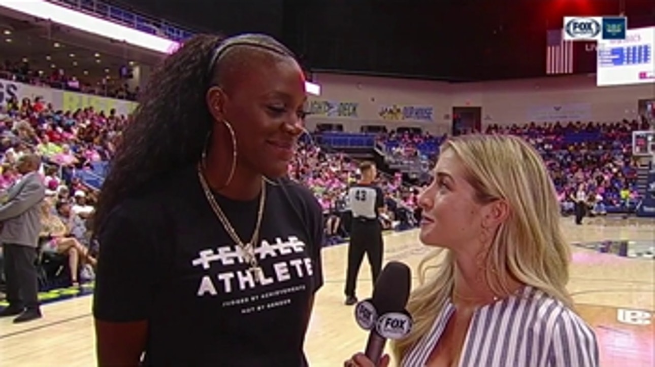 Tiffany Johnson on battle with cancer, returning as coach