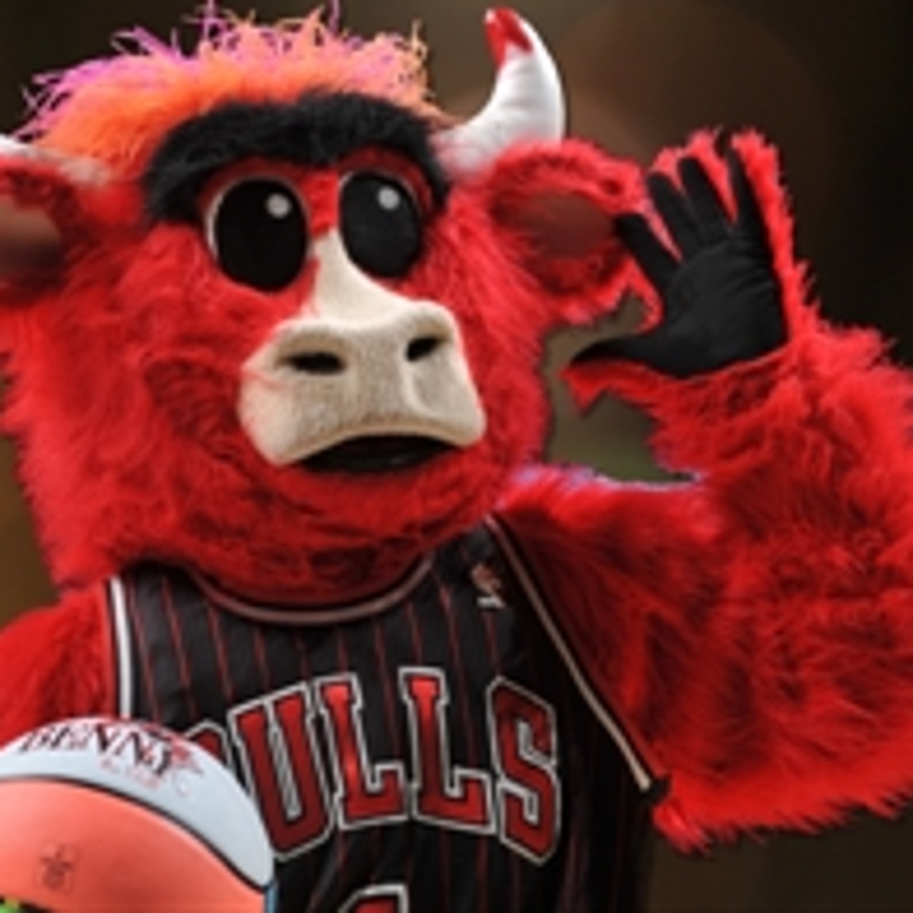 An NBA mascot made the best shot of opening night thanks to lucky bounce
