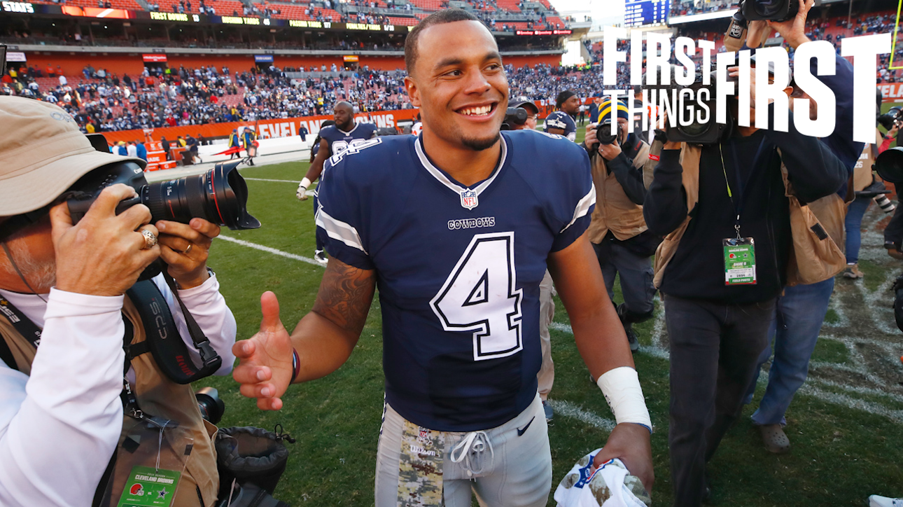 Greg Jennings: Dak Prescott has no ceiling if he's 100% healthy; Cowboys can win NFC East ' FIRST THINGS FIRST