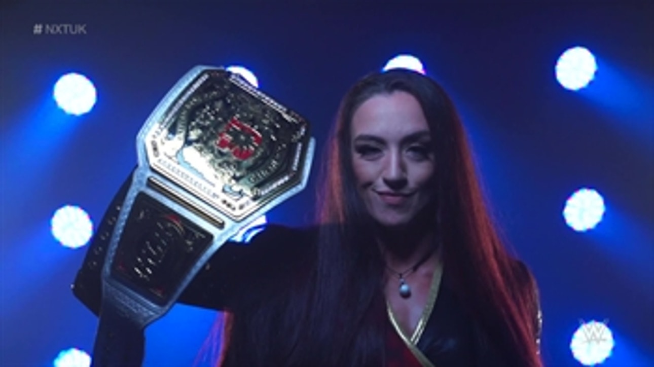 Kay Lee Ray collides with Jinny on NXT UK