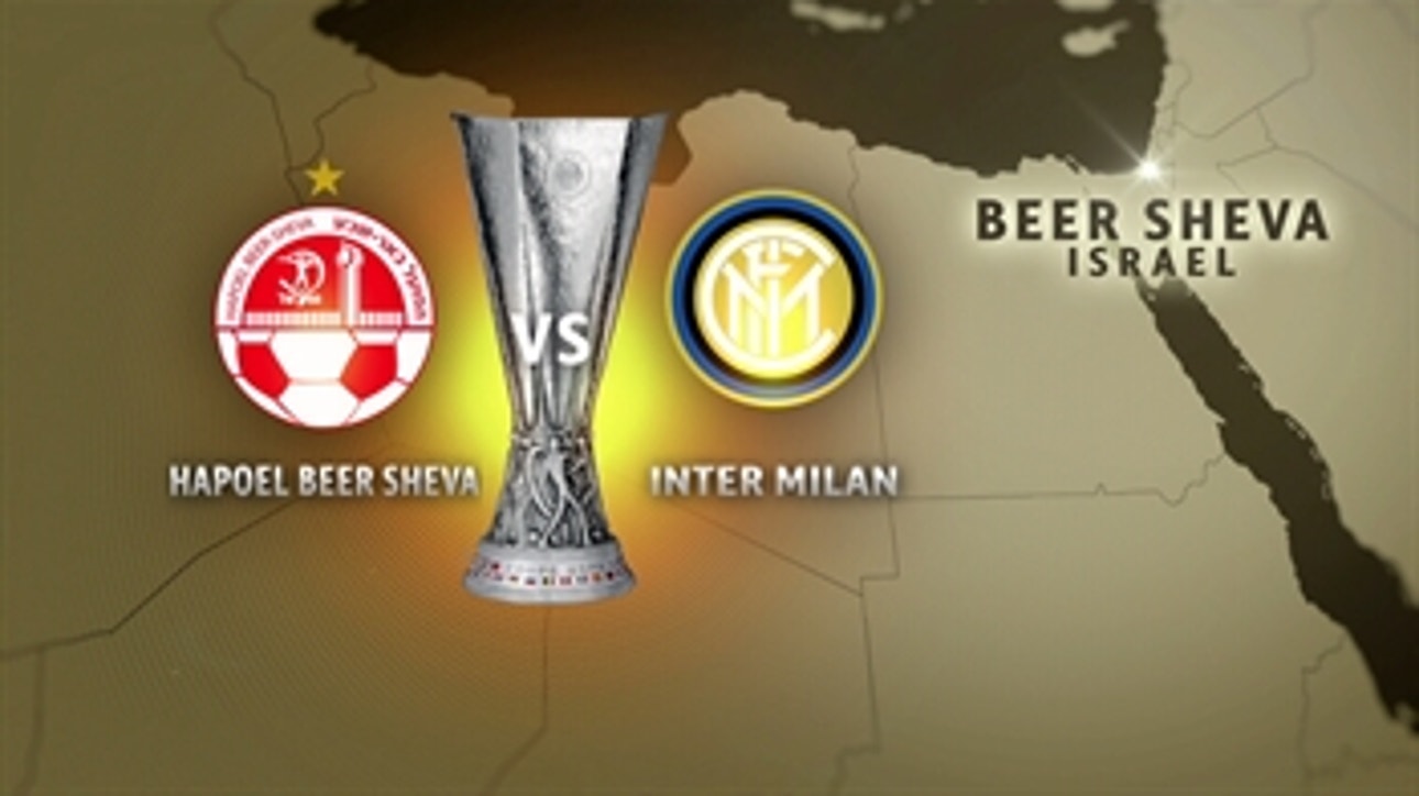 Hapoel Be'er Sheva vs. Inter Milan ' 2016-17 UEFA Europa League Highlights