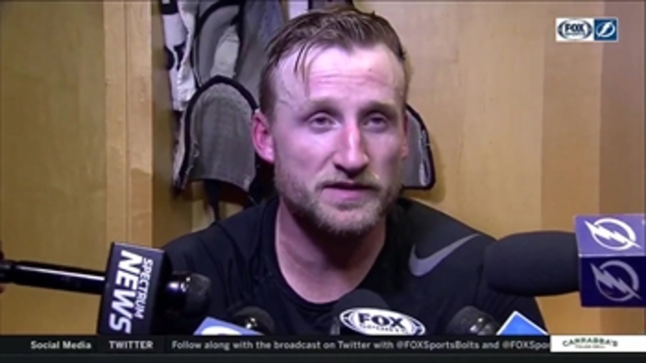 Steven Stamkos talks Lightning's 3-1 Game 3 loss to Columbus