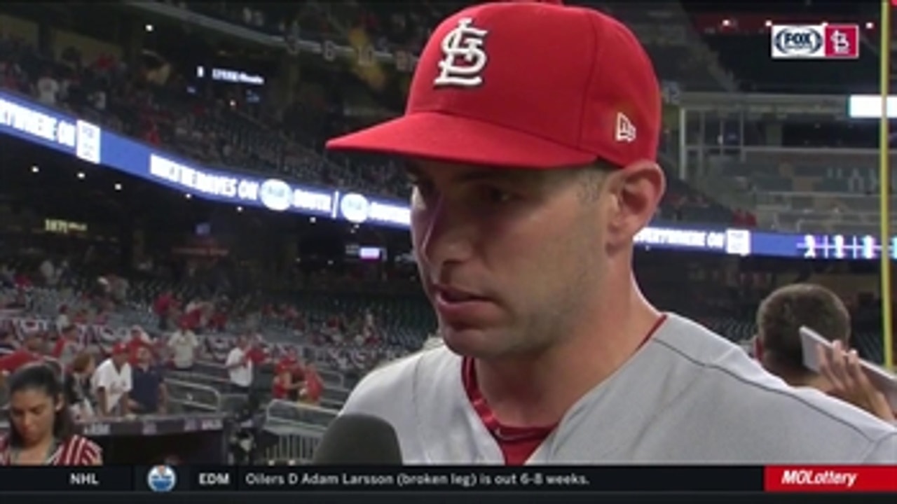 Goldschmidt: Homer against Braves was 'about as good as I can hit a ball'