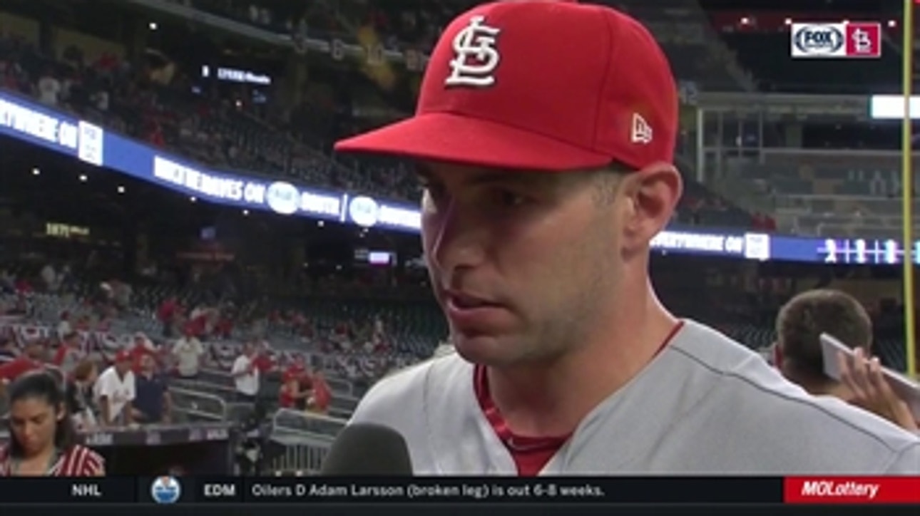 Goldschmidt: Homer against Braves was 'about as good as I can hit a ball'