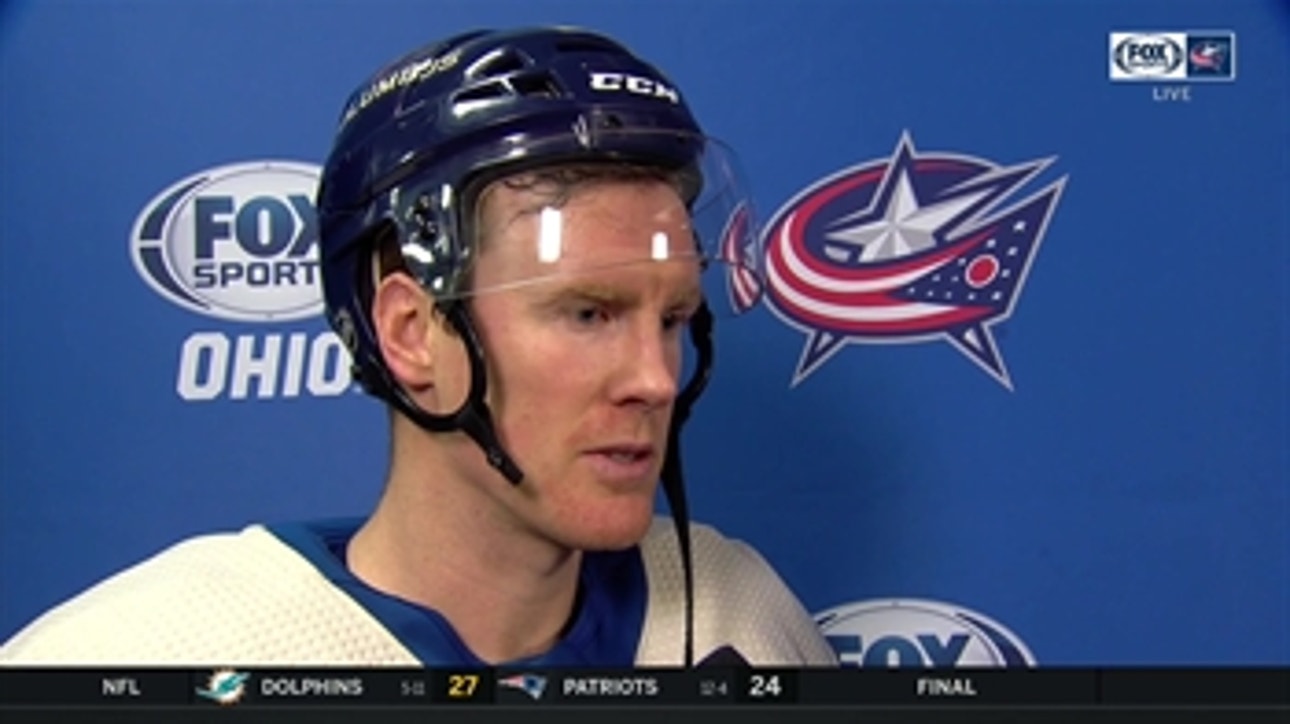 Riley Nash: Blue Jackets spent too much time on heels, not enough on toes in 3rd period