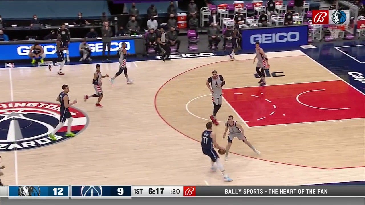 HIGHLIGHTS: Luka Doncic has an early Bucket vs. the Wizards