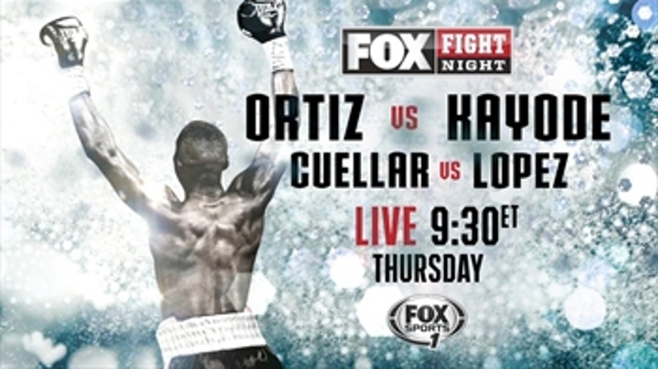 FOX Fight Night: Kayode vs. Ortiz on FOX Sports 1