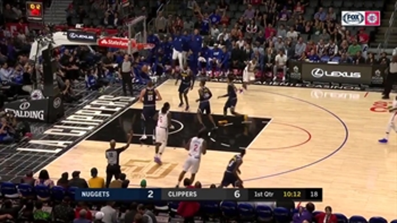 WATCH: Kawhi Leonard makes first 2 shots in a Clippers uniform