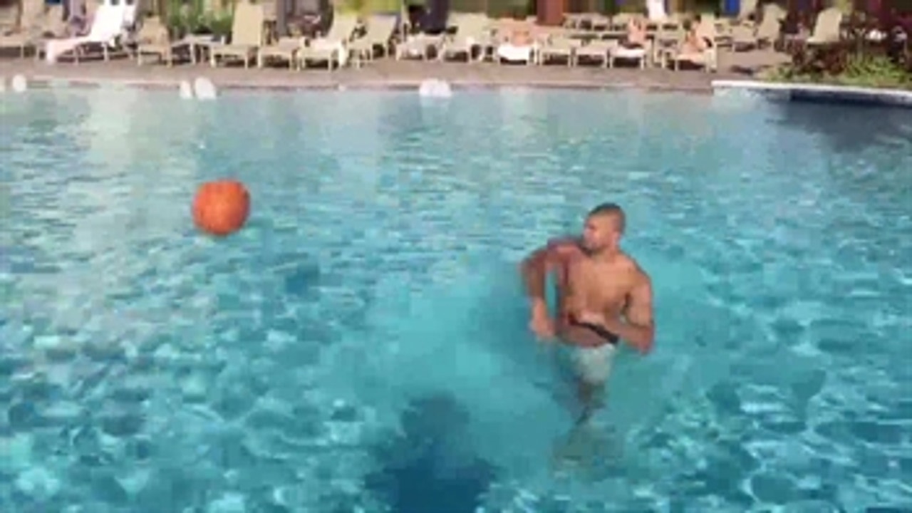Alistair Overeem has fun in the pool ahead of fight - 'PROcast'