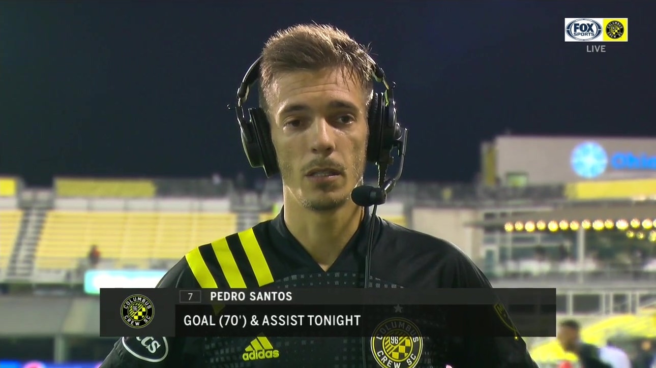 Pedro Santos reflects on the Crew being first to 30 points in MLS