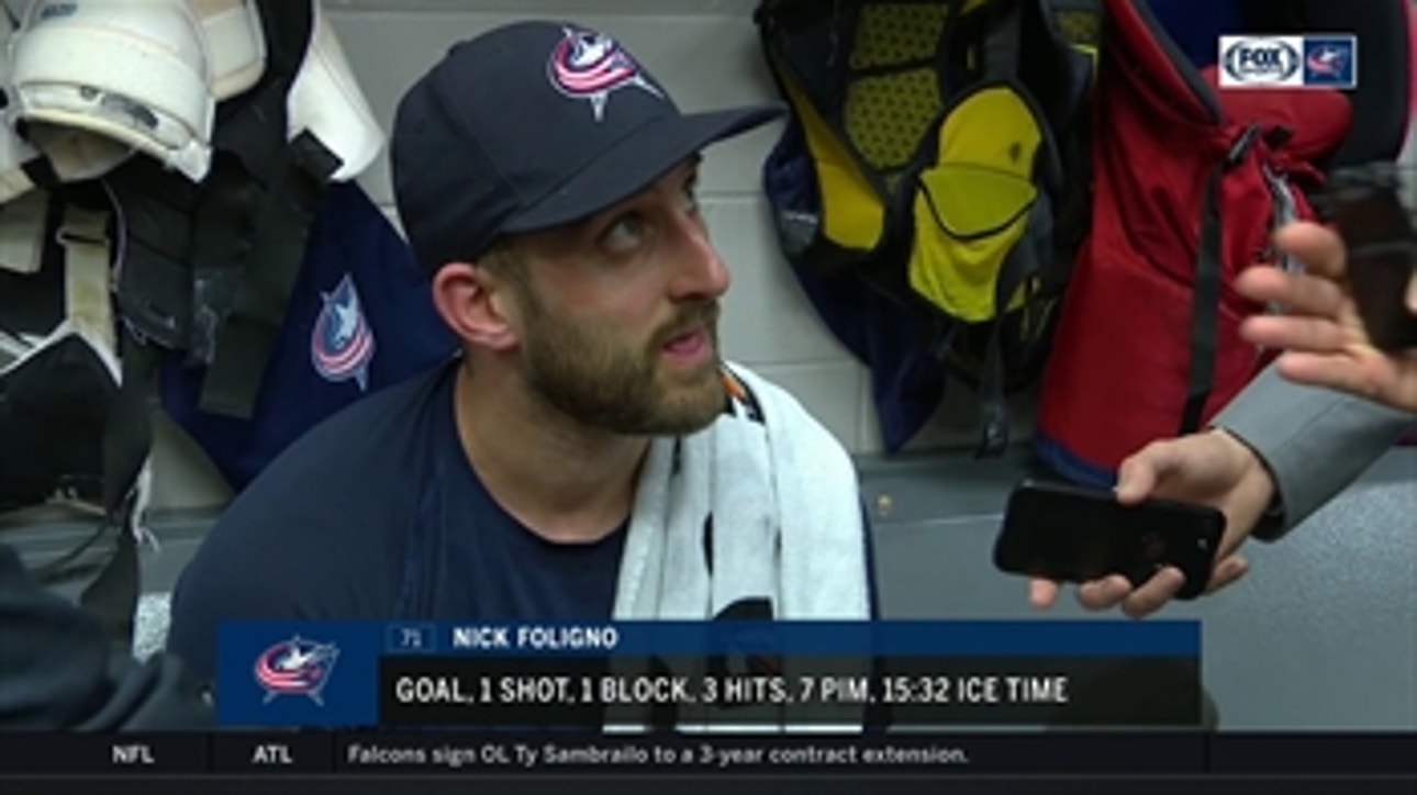 Nick Foligno believes CBJ's small lulls have been costly