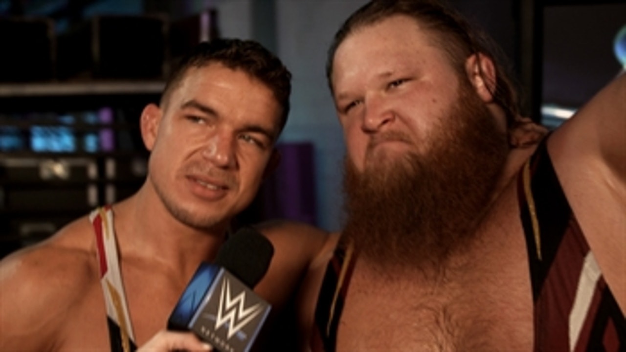Otis & Chad Gable say they're ready for the SmackDown Tag Team Titles: WWE Network Exclusive, April 2, 2021