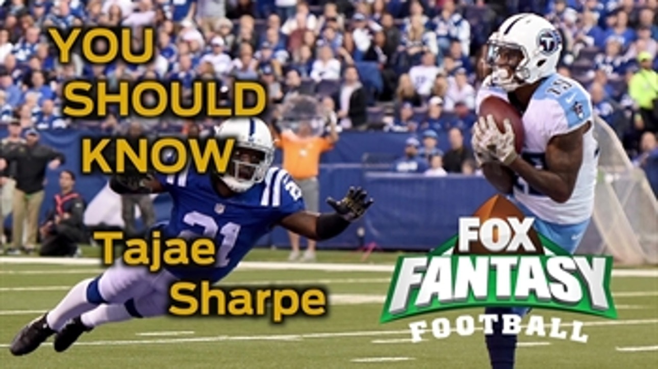 FOX Fantasy Football: Tajae Sharpe playing well for Titans, owners