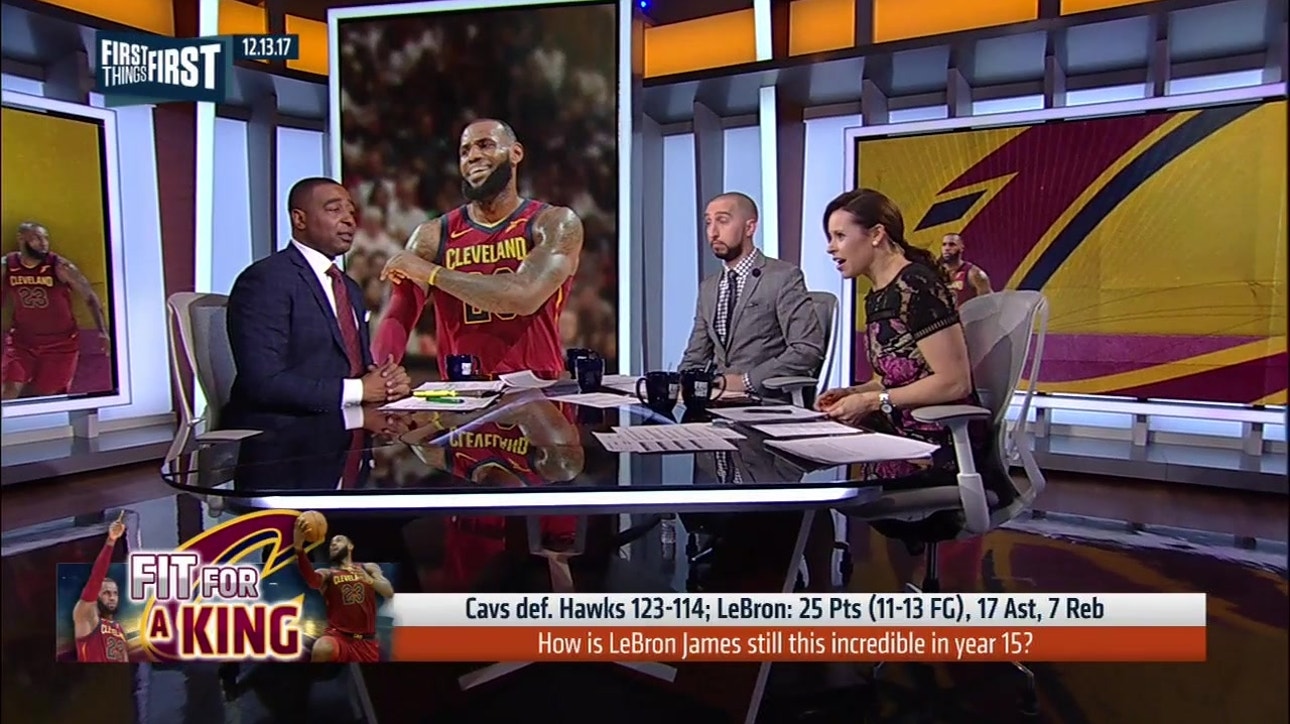 LeBron James is still incredible in his 15th year - How is he doing it? ' FIRST THINGS FIRST