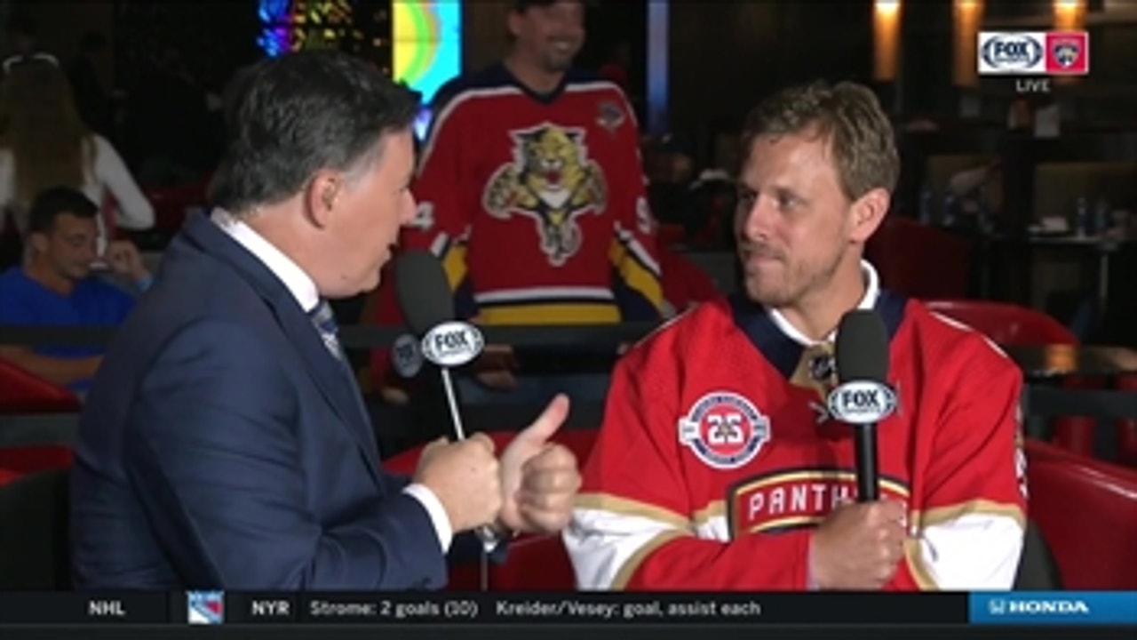 Stephen Weiss reflects on having longest tenured career with Florida Panthers