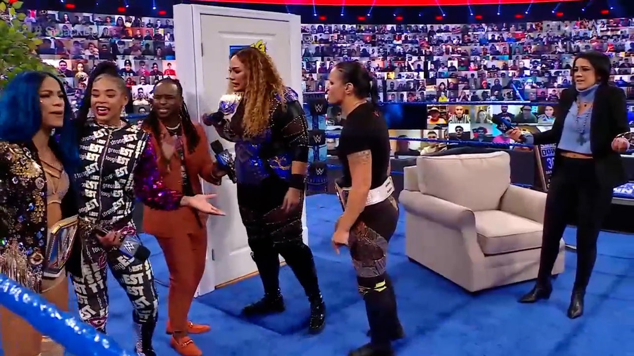 Nia Jax and Shayna Baszler join Bayley on "Ding Dong, Hello!"