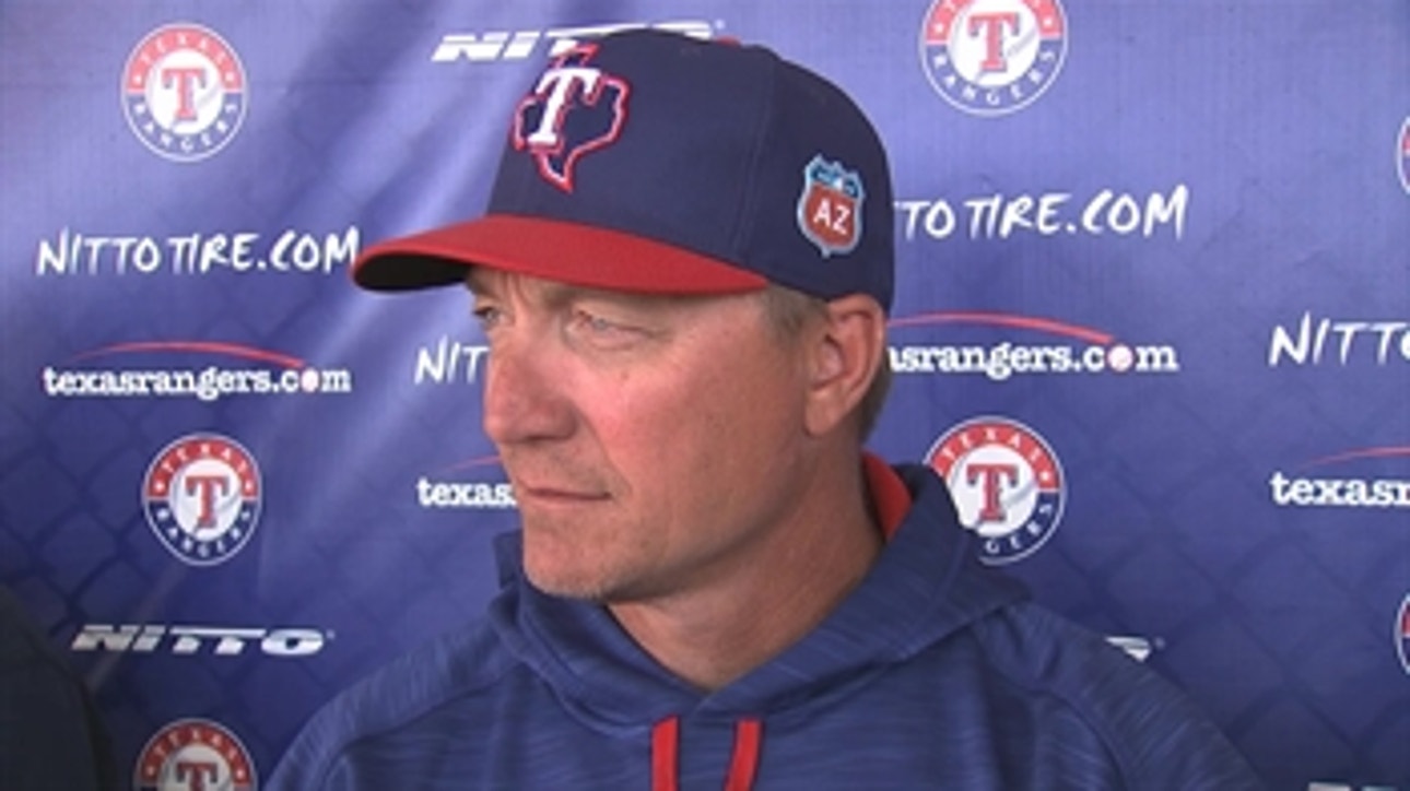 Banister on where Rougned Odor is in training camp
