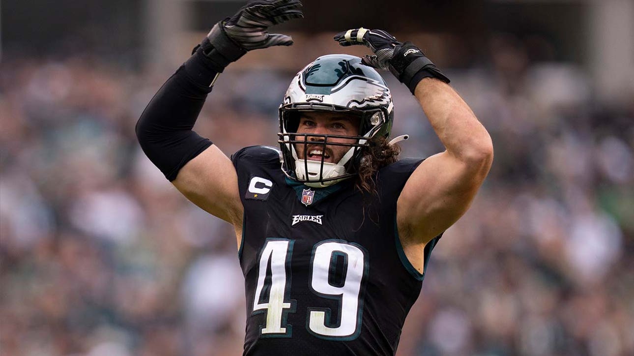 Alex Singleton's Pick-Six helps Eagles extend their lead over the Giants in the second half