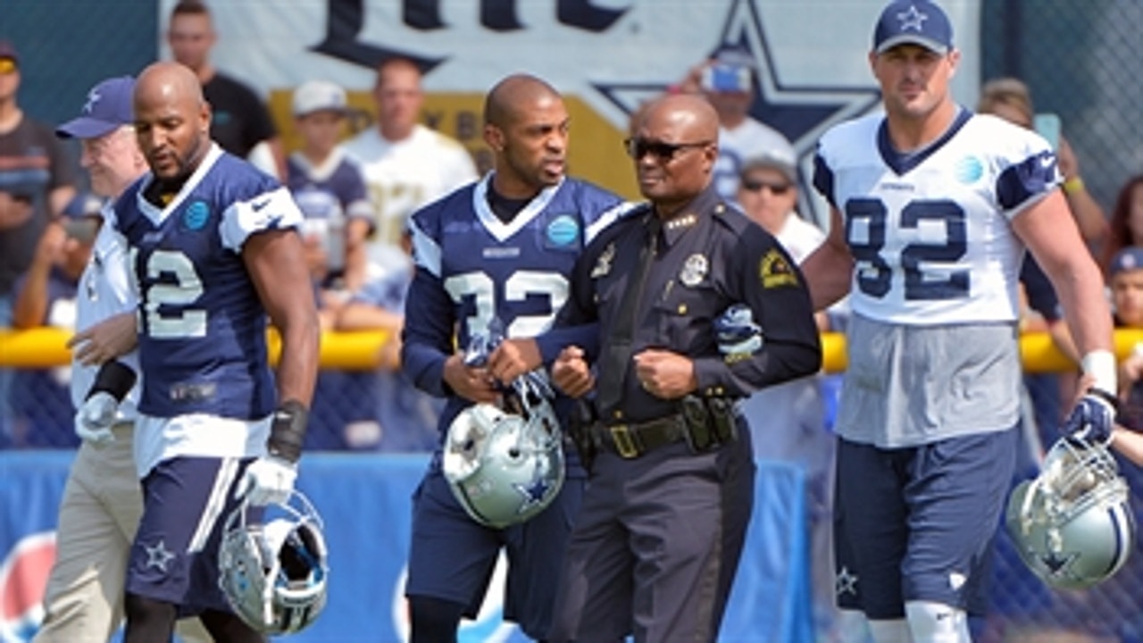 Cowboys host families of fallen police officers