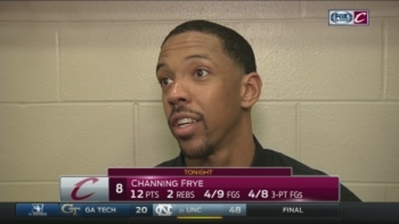 Channing Frye relives clutch 3, assesses Cavs' undefeated start