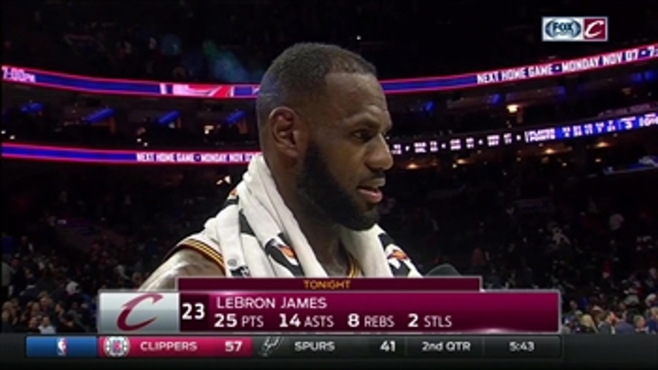 LeBron James reflects on surpassing Hakeem Olajuwon on NBA scoring list