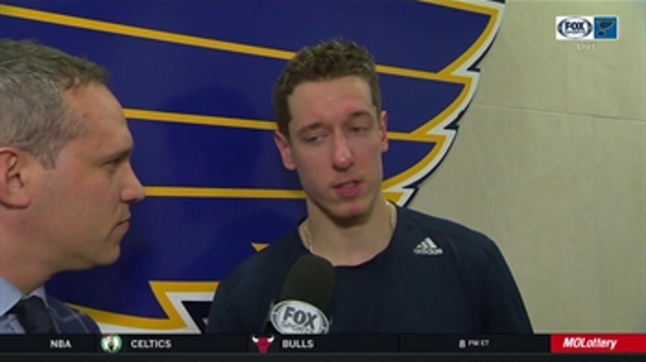 Binnington on his performance in his first-career shootout