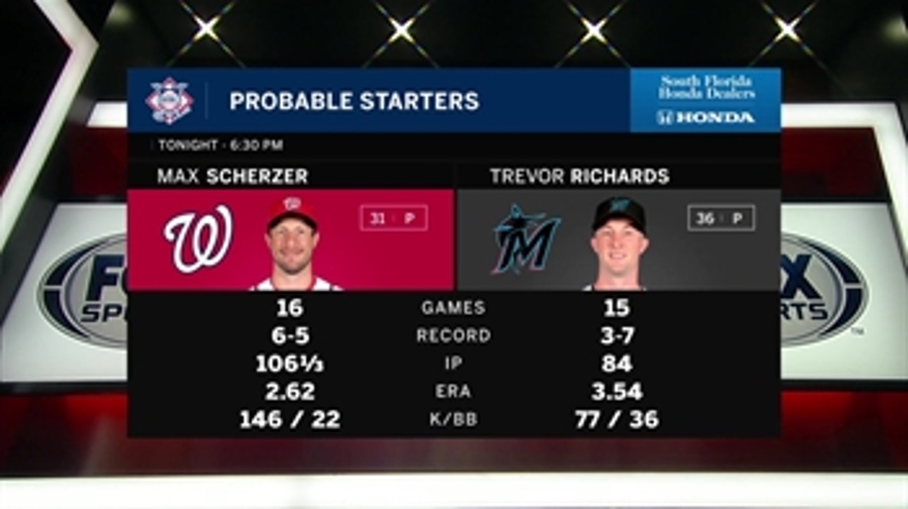 Marlins return home to begin series vs. Nationals