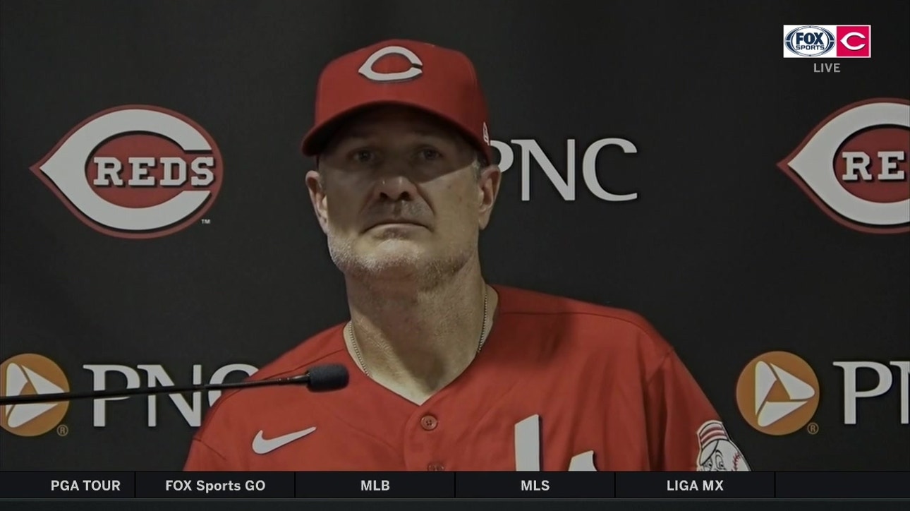 David Bell talks about how impressive the Reds pitching has been