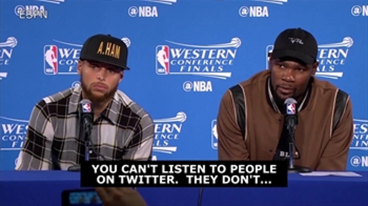 Durant blasts 'irrational' Twitter trolls accusing Pachulia of trying to injure Leonard