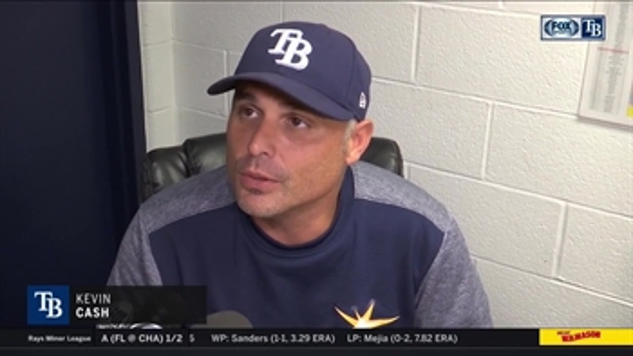 Kevin Cash on loss: 'We couldn't get anything going offensively'