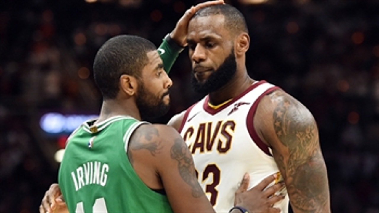 Nick Wright reacts to Yahoo's Chris Mannix saying Boston is going to 'gobble up the Cavs'