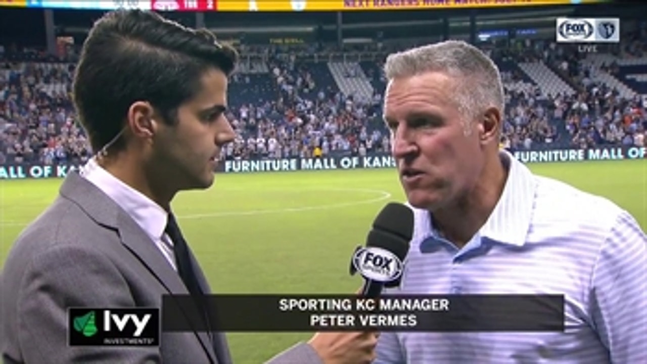 Peter Vermes: 'I commend the guys' for performance against Toronto FC
