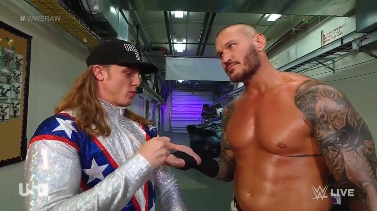 Randy Orton and Matt Riddle battle Elias and Jaxon Ryker
