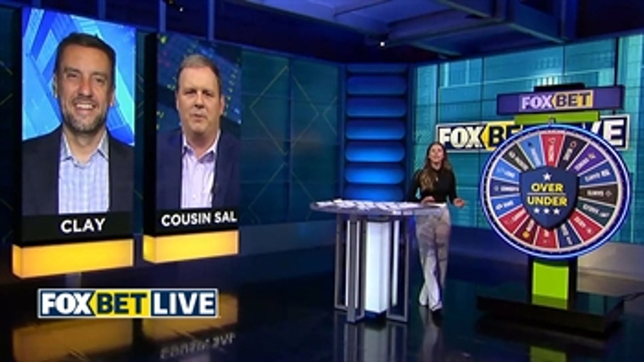 FOX Bet Live crew play Under or Over for NFL win totals ' FOX BET LIVE