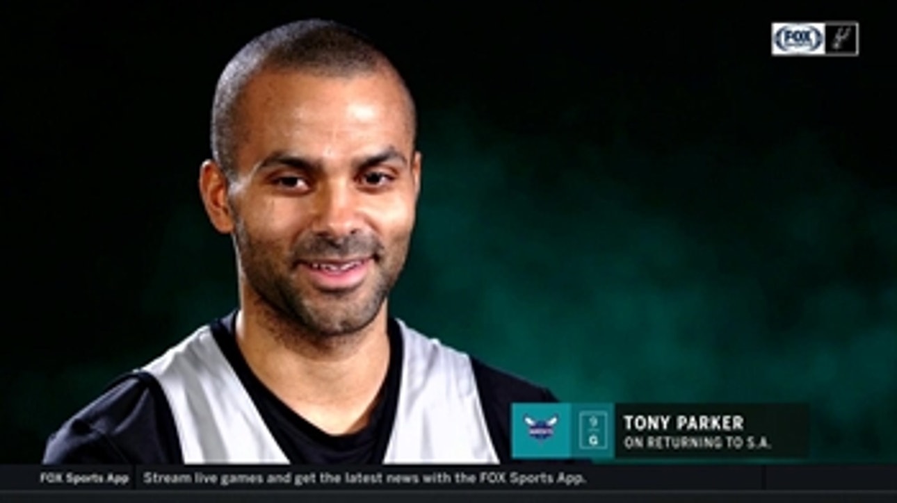 Tony Parker on returning to San Antonio to face the Spurs
