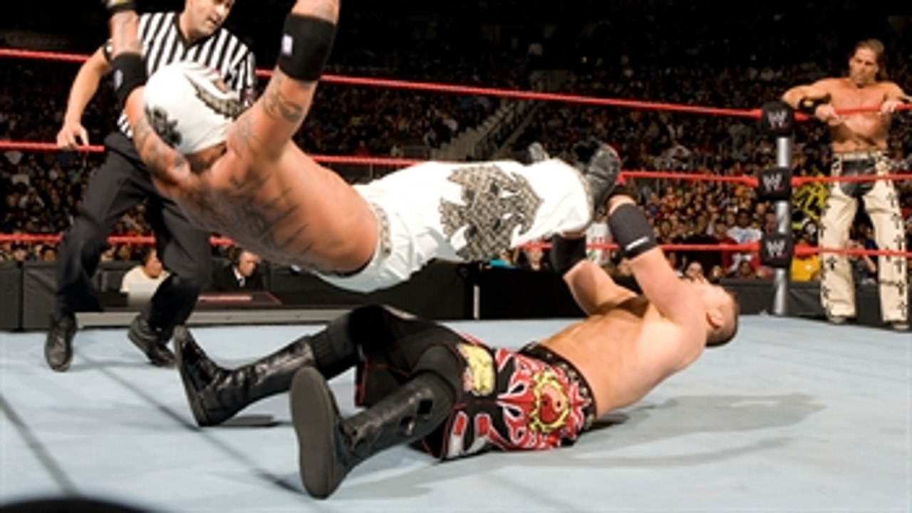 Rey Mysterio & Shawn Michaels team for first time against Miz & Morrison: Raw, Nov. 17, 2008