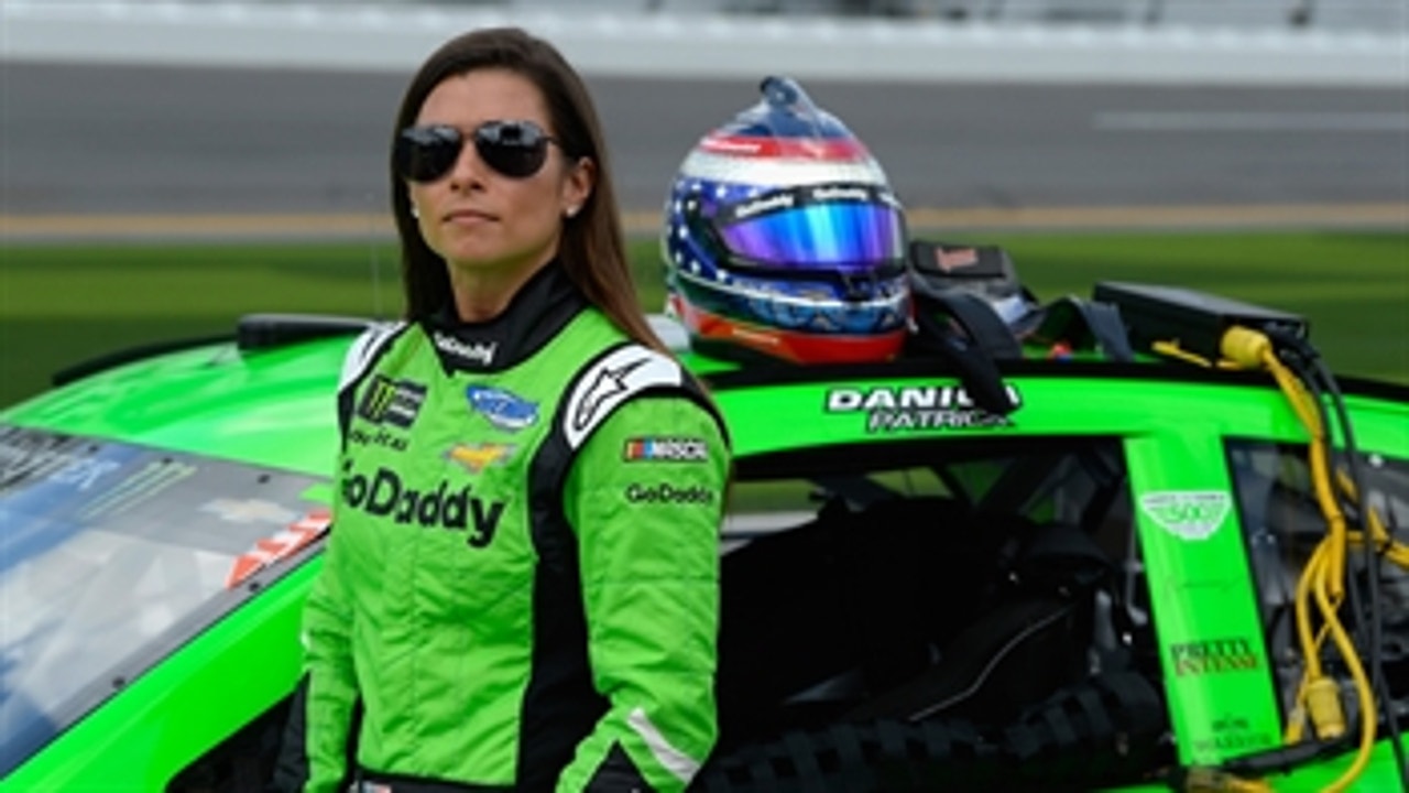 Danica Patrick is nothing but relaxed as she prepares for her final NASCAR race
