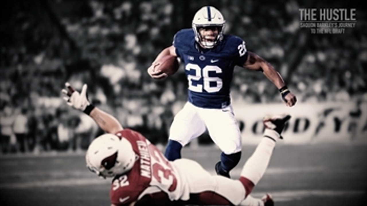 The Hustle: Saquon Barkley knows one thing is certain no matter which NFL team drafts him