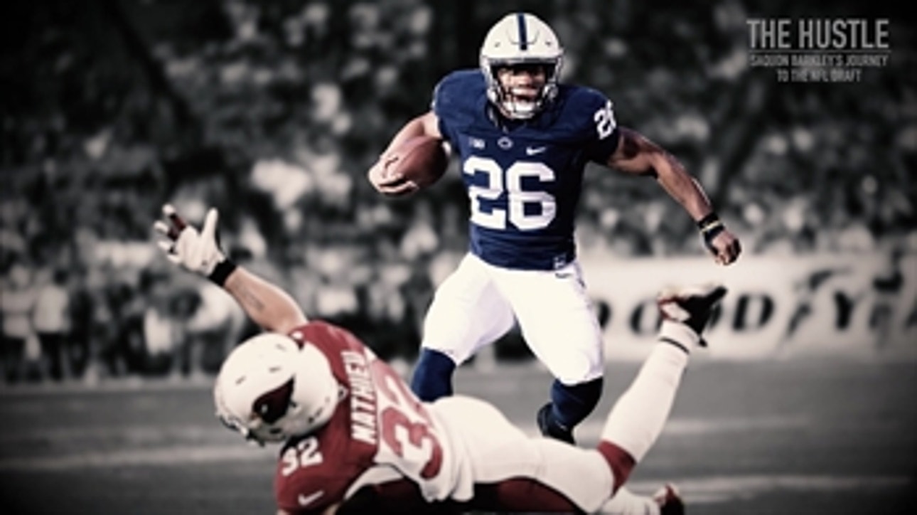 The Hustle: Saquon Barkley knows one thing is certain no matter which NFL team drafts him