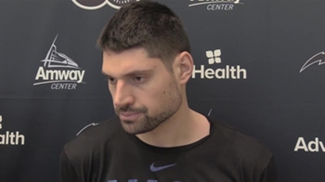 Nikola Vucevic on importance of staying even-keeled in the playoffs