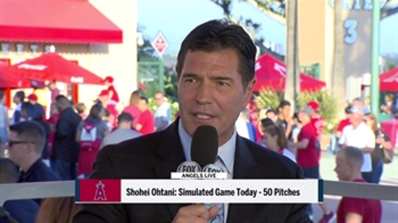 Ohtani throws 50 pitches in simulated game; Gubie expects Shohei on mound 'very soon'