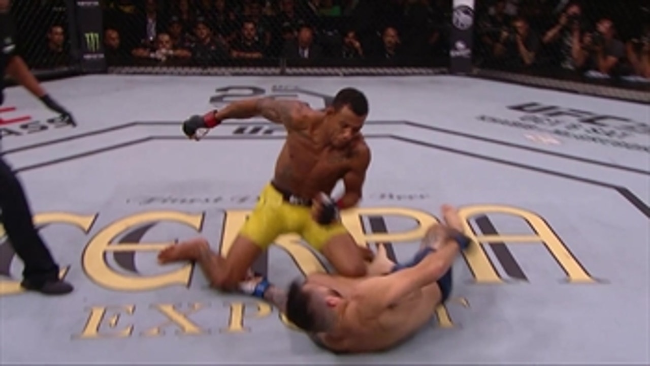 Alex Oliveira KO's Carlo Pedersoli Jr. | HIGHLIGHT | UFC FIGHT NIGHT