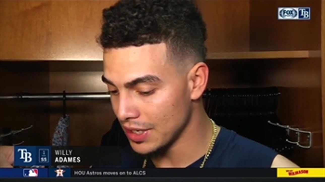 ALDS Game 5: Rays SS Willy Adames on coming up short vs. Gerrit Cole