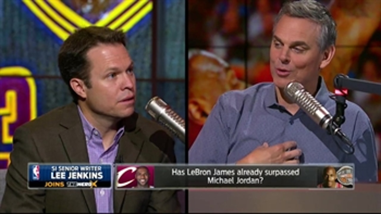 LeBron could be better than Jordan in one area - Lee Jenkins explains ' THE HERD (FULL INTERVIEW)