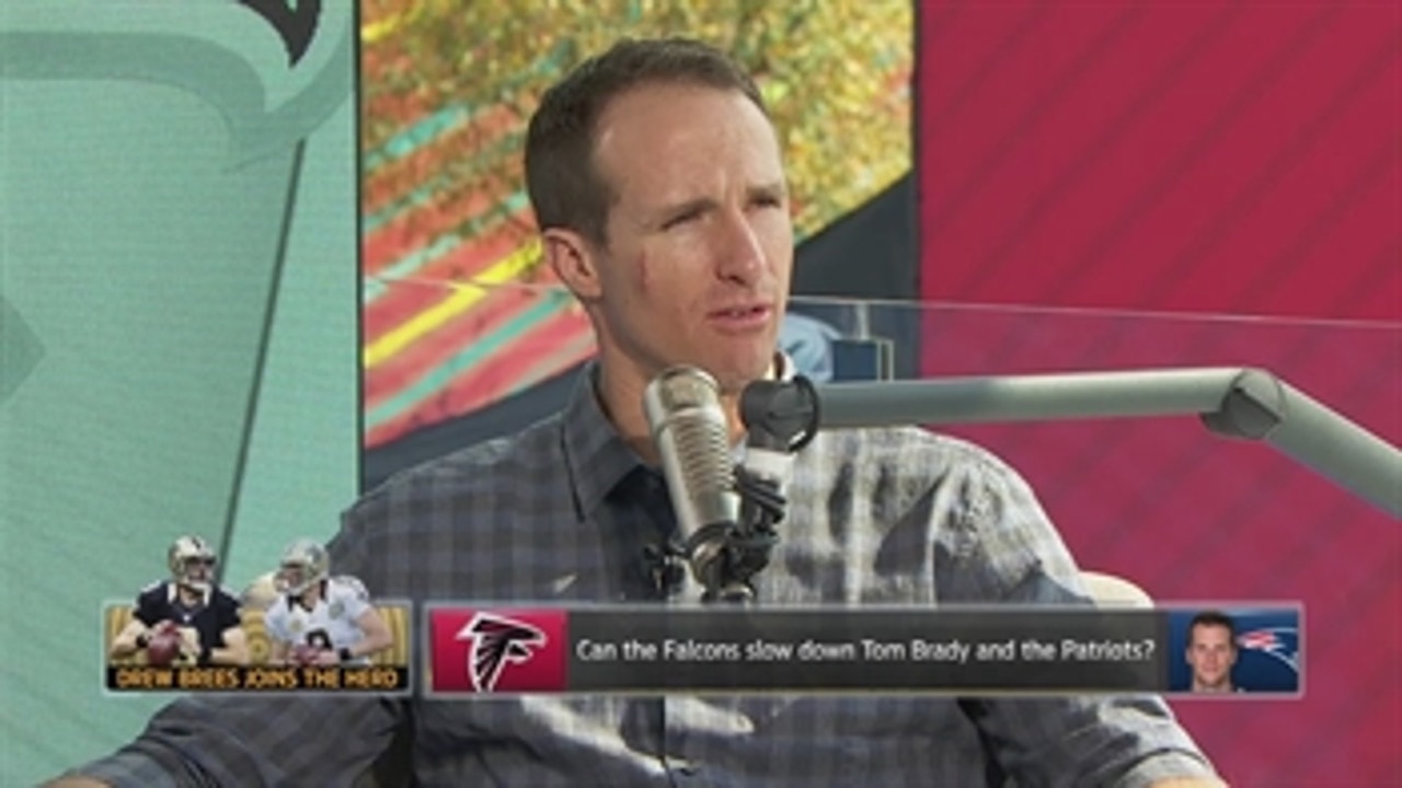 Drew Brees on the Falcons defense facing Tom Brady ' THE HERD